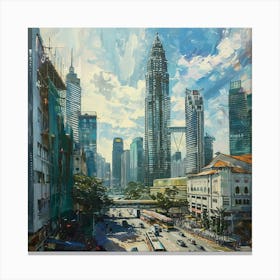 Petronas Towers 1 Canvas Print