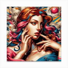 Psychedelic Art 5 Canvas Print