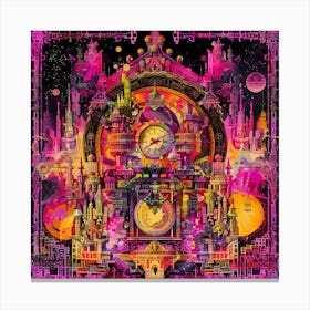 Clockwork City 4 Canvas Print