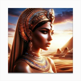 Cleopatra Portrait Artwork 33 Canvas Print