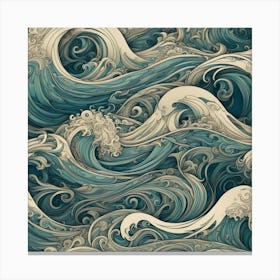 Great Waves Canvas Print