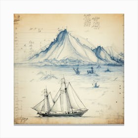 探検の航海 Voyage Of Exploration (VII) Canvas Print