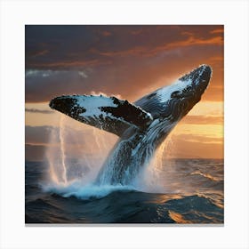 Humpback Whale 1 Canvas Print