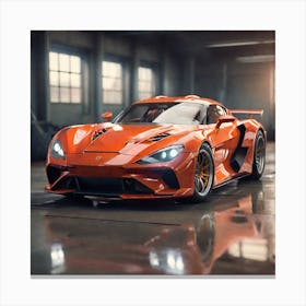 Mclaren Gt1 Canvas Print