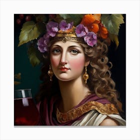 Greek Goddess 17 Canvas Print