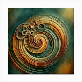 Spirals Canvas Print