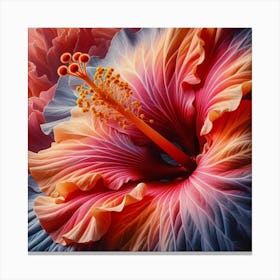 Hibiscus Flower 1 Canvas Print