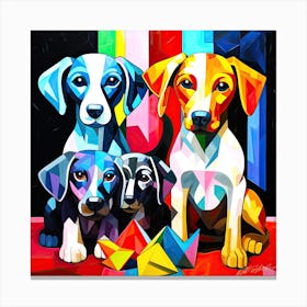 Puppies Place - Puppies Cute Canvas Print