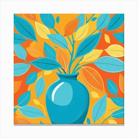 flowers joy and vitality Art Print Canvas Print