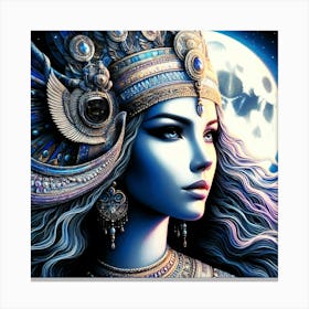 Cleopatra Portrait Artwork 219 Canvas Print