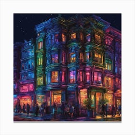 San Francisco Cityscape Canvas Print