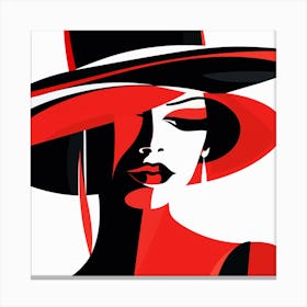 Red Hat 1 Canvas Print