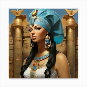 Egyptian Woman Canvas Print