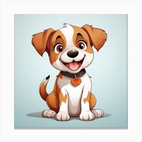 Cute Puppy 2 Canvas Print