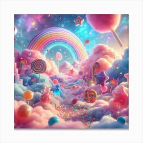 Lollipops Canvas Print