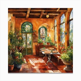 Garden Room Canvas Print