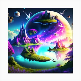 Planetarium Canvas Print