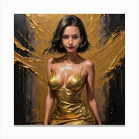 Golden Girl Canvas Print