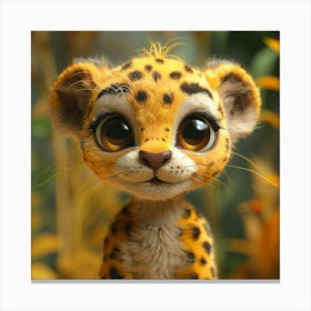 Cheetah 17 Canvas Print