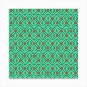 Colorful Retro Pattern 05 Canvas Print