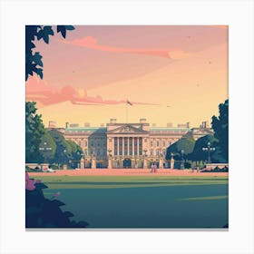 Buckingham Palace 8 Canvas Print