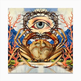 Crab Apparition Canvas Print