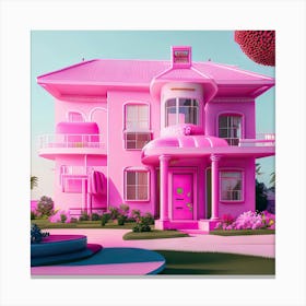 Barbie Dream House (31) Canvas Print