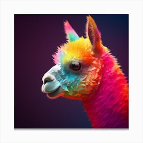 Lama 4 120129 Canvas Print