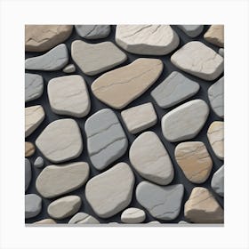 Stone Wall 62 Canvas Print