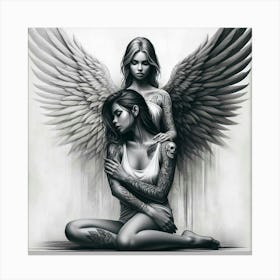 Angel Wings 34 Canvas Print
