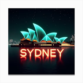 Sydney Opera House Canvas Print