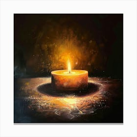 Candlelight 1 Canvas Print