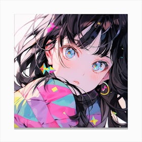 Anime Girl 4 Canvas Print