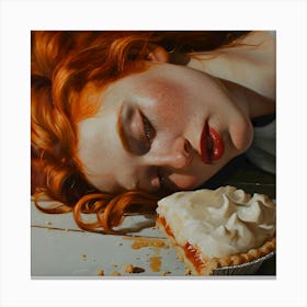 Bye, Bye, Miss American Pie. Canvas Print