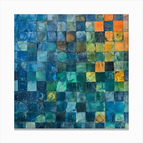 Mosaic Squares 2 Canvas Print