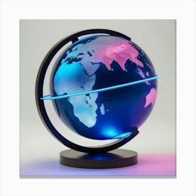 World Globe 1 Canvas Print