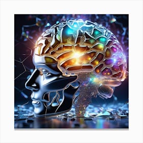 Brain And Mind Concept Canvas Print