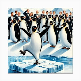 Penguins Of Madagascar Canvas Print