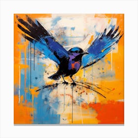 Blue Bird Canvas Print