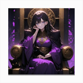 Anime Queen Canvas Print