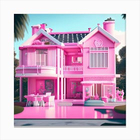 Barbie Dream House (869) Canvas Print