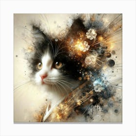 Cat Portrait 4 Canvas Print