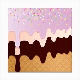 Ice Cream 2 Canvas Print