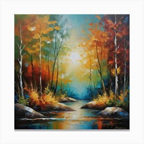 Autumn Forest 1 Canvas Print