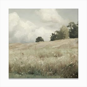 Field Of Grass 1 Canvas Print