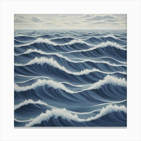 Ocean Waves 2 Canvas Print