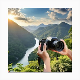 Firefly Capturing The Essence Of Diverse Cultures And Breathtaking Landscapes On World Photography D Canvas Print