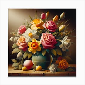 Easter Painting Canvas Print