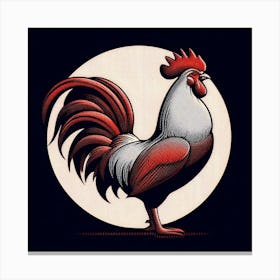 Rooster 6 Canvas Print