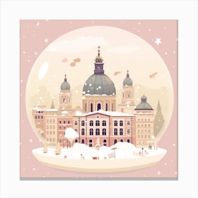 Vienna Austria 1 Snowglobe Canvas Print